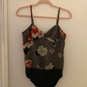 Urban Outfitters floral bodysuit